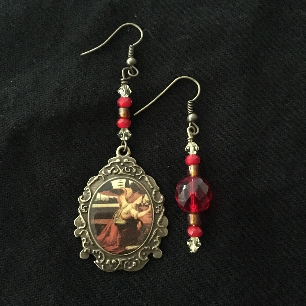 Leonardo da Vinci The Annunciation Earrings